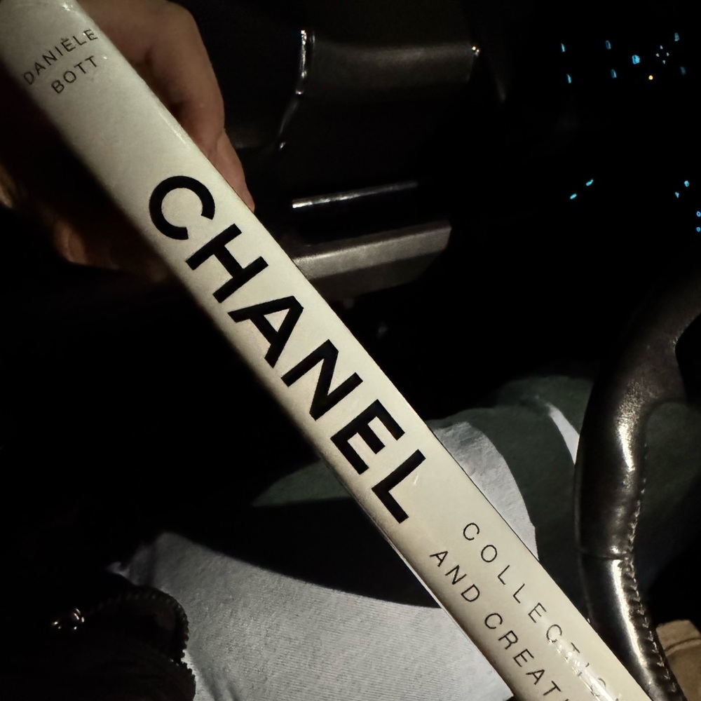 CHANEL Black and White Hardcover Book